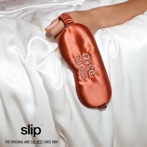 Slip Limited Edition Silk Sleep Mask: Rose’ all Day